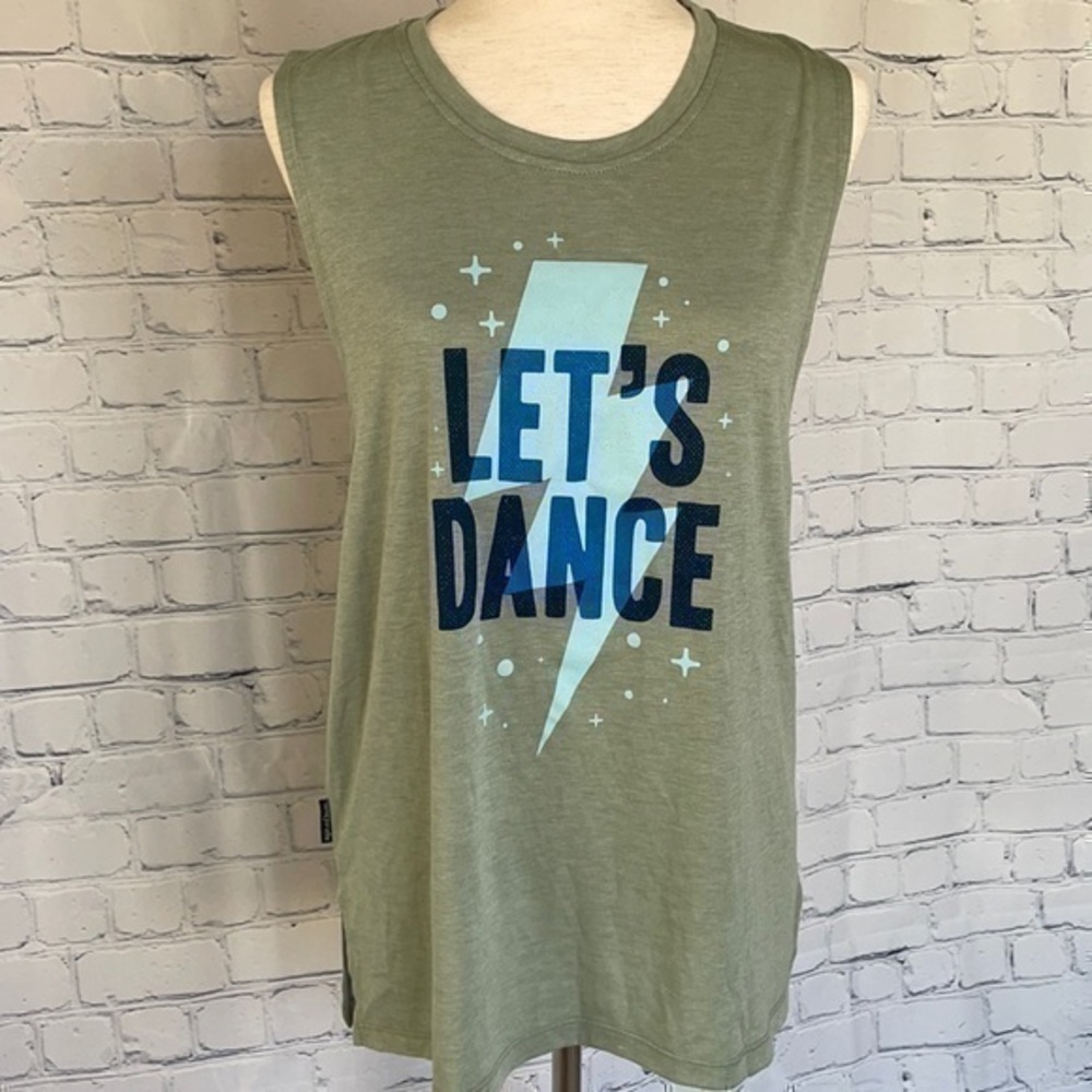 Sugar and Bruno Let’s Dance Metro Tank size L/XL